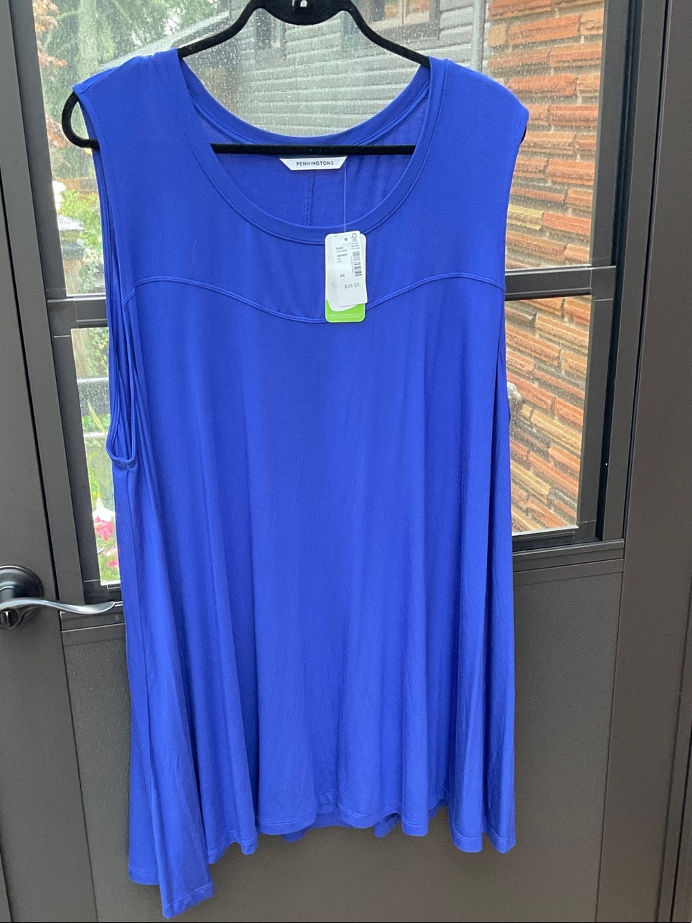 Penningtons Royal Blue Swing Tank Top NWT